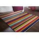 Tapis rayé pour salon design multicolore Tango