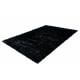 Tapis de salon uni shaggy doux Twist