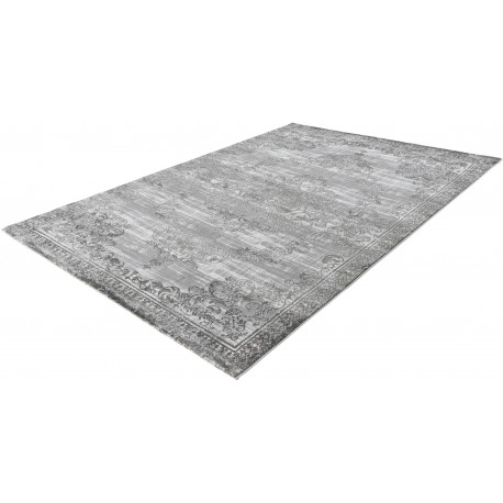 Tapis avec franges baroque pour salon rectangle Salt Lake