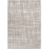 Tapis design à mèches courtes rectangle rayé Huntington