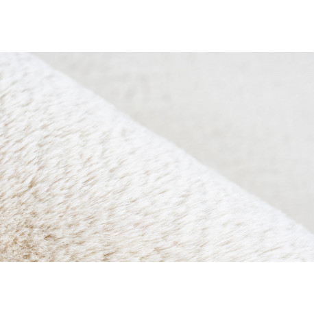 Tapis extra doux en polyester uni rectangle Emotion