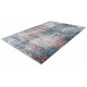 Tapis avec franges vintage pour salon rayé Irving