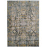 Tapis effet 3D pour salon rectangle avec franges Orsay