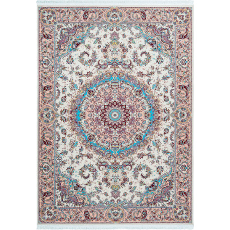 Tapis d'orient avec franges de grande qualité rectangle Raleigh