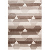 Tapis scandinave polypropylène rectangle graphique Modesto