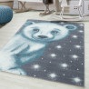 Tapis pour enfant motif ours doux Alice