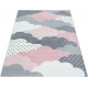 Tapis pour chambre d'enfant rectangle Cloud