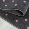 Tapis rectangle pour enfant doux Cœur