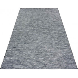 Tapis intérieur et extérieur plat en polypropylène uni Lea