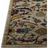 Tapis ethnique pour salon à courtes mèches moderne Rovigo