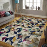 Tapis multicolore géométrique intérieur scandinave Aversa
