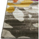 Tapis floral rectangle en polypropylène multicolore Velletri