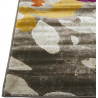 Tapis floral rectangle en polypropylène multicolore Velletri