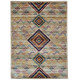 Tapis kilim pour salon rectangle design multicolore Gallarate