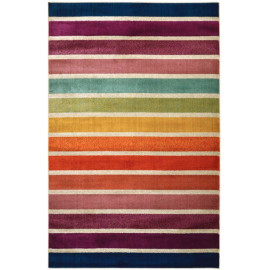 Tapis ligne pour salon design rectangle multicolore Avellino