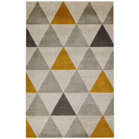 Tapis scandinave graphique intérieur rectangle Sanremo