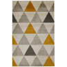 Tapis scandinave graphique intérieur rectangle Sanremo