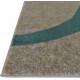 Tapis design vague pour salon à mèches courtes Bitonto