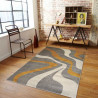 Tapis design vague pour salon à mèches courtes Bitonto