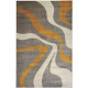 Tapis design vague pour salon à mèches courtes Bitonto