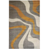Tapis design vague pour salon à mèches courtes Bitonto