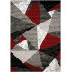 Tapis géométrique scandinave rectangle multicolore Tivoli