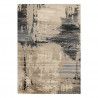 Tapis beige design rectangle en polypropylène Agrigento