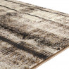 Tapis rayé beige pour intérieur rectangle design Matera