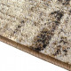 Tapis rayé beige pour intérieur rectangle design Matera