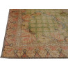 Tapis vintage intérieur multicolore lavable en machine Olbia