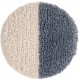 Pouf en laine lavable en machine Sun Rays Lorena Canals