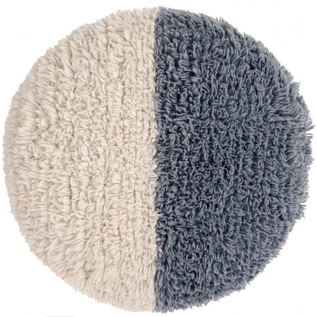 Pouf en laine lavable en machine Sun Rays Lorena Canals