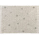 Tapis avec franges en coton lavable en machine Hippy Dots Lorena Canals