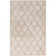 Tapis effet 3D contemporain beige intérieur brillant Binche