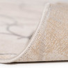 Tapis beige design brillant en polyester graphique Aubange