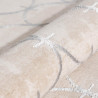 Tapis beige design brillant en polyester graphique Aubange