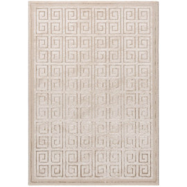 Tapis baroque avec effet 3D en polyester brillant Alost