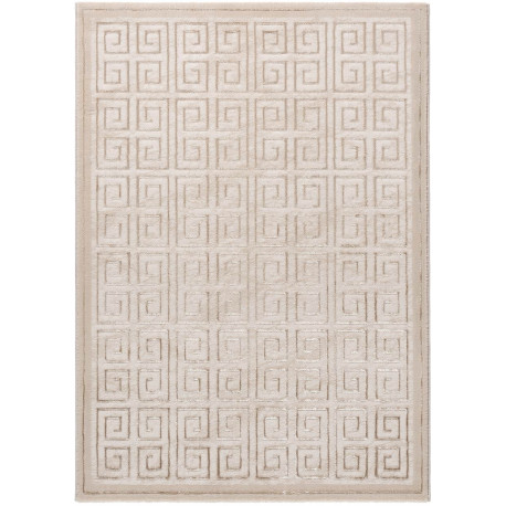 Tapis baroque avec effet 3D en polyester brillant Alost
