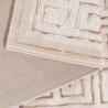 Tapis baroque avec effet 3D en polyester brillant Alost