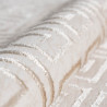 Tapis baroque avec effet 3D en polyester brillant Alost