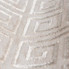 Tapis baroque avec effet 3D en polyester brillant Alost