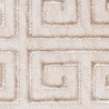 Tapis baroque avec effet 3D en polyester brillant Alost