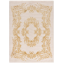 Tapis en polyester baroque avec effet 3D brillant Ath