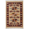 Tapis réversible plat kilim avec franges berbère Imlil