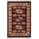 Tapis réversible plat kilim avec franges berbère Imlil