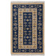 Tapis berbère plat réversible avec franges kilim Souka