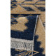 Tapis berbère plat réversible avec franges kilim Souka
