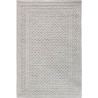 Tapis extérieur et intérieur blanc contemporain effet 3D Couvin