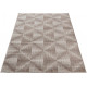 Tapis moderne rayé pour intérieur rectangle Durbuy