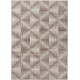 Tapis moderne rayé pour intérieur rectangle Durbuy